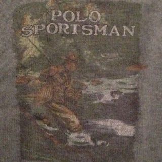 Vintage Ralph Lauren Polo Sport Stadium Sweater P Wing Bear Sportsman 