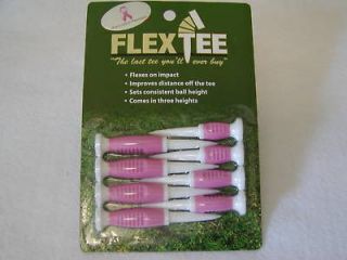 New Flexable Flex Tees Pink BCA Assorted Size Pack Adds Distance And 