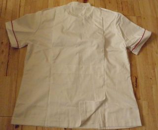NEW Male Nurse Vet Dental Healthcare Uniform Jacket 44 46 48 chest