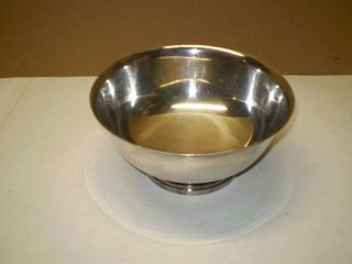 gorham paul revere silver plated ep yc781 bowl on pedastal