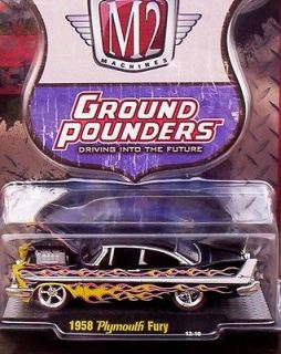 m2 machines 1958 plymouth fury 2012 ground pounder s time