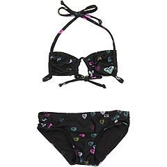NWT Roxy *4* Little Girls Teenie Wahine Angel Ruffle Bikini Swimsuit 