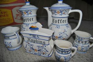 ROYAL SEALY JAPAN HERITAGE SALT BOX COFFEE CANISTERS CUPS AND MORE