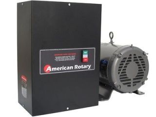 NEW 5 HP Rotary Phase Converter SALE 1 To 3 Phase Perfect for Heavy 
