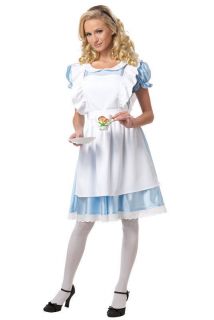 brand new alice in wonderland storybook adult costume more options
