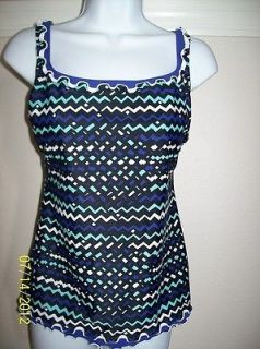 Newly listed NEW~PROFILE BY GOTTEX~CONFETT​I TANKINI TOP~34D~NWOT~S 