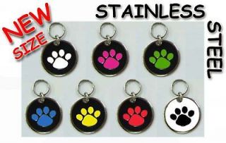 Stainless Personal/ Pet ID Tag Custom Engraved Dog Cat