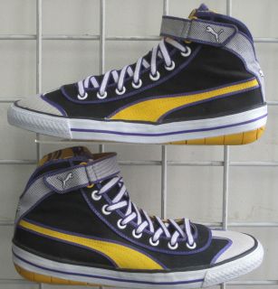 PUMA 917 MD POPART BLACK/YELLOW/P​URPLE CANVAS 885445722966 MEN 