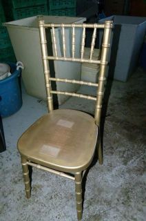 gold finish folding chairs  16 00 or