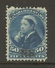 Nova Scotia #NSB15, 1868 50c Queen Victoria   Federal Bill Stamp, Used