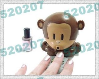 little monkey electronic nail art nail polish dryer machine for girls 