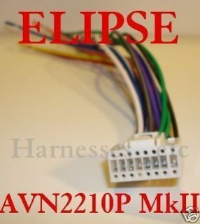 eclipse wire harness avn2210p mkii ann 2210p nav gps one