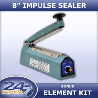 Heat Sealing Machine Impulse Sealer Seal Machine Poly Tubing Plastic 