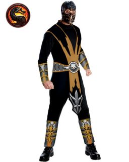 mortal kombat scorpion costume for men