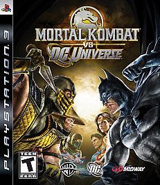 mortal kombat vs dc universe sony playstation 3 2008 time