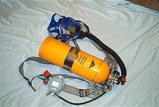suvivair xl nfpa airpak scba with scott cylinder time left