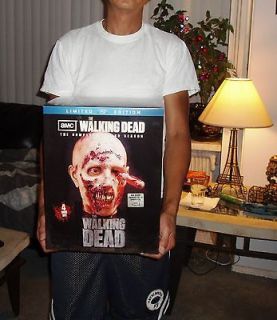 Blu ray THE WALKING DEAD Second Season 2 LIMITED EDITION Zombie Head 4 
