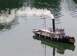 RC Model boat smoke generator 12 Volt With Smoke Fluid 100mls