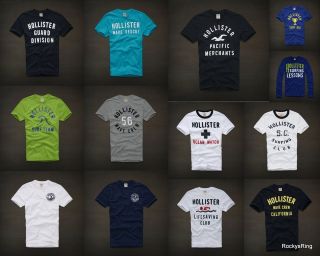 Hollister   HCO   Mens   T Shirt   NWT   Brand New   2012
