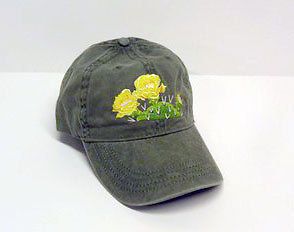 prickly pear cactus flower hat embroidered new cap time left
