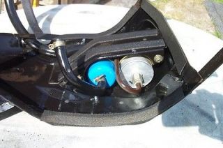 928 PORSCHE FUEL TANK SUPPORT WITH MOUNTED PUMP & FILTER ALL HARDWARE 