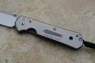 Chris Reeve Knives Large Sebenza 21 COME AND TAKE IT   ACTION CONCEPTS 