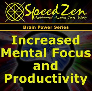 Mental Focus & Productivity Subliminal CD concentration hemi sync 