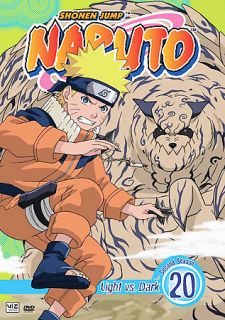 Naruto   Vol. 20 Light Vs. Dark DVD, 2008, Dubbed Edited