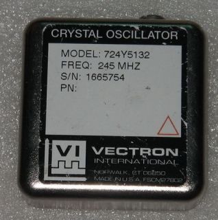 245mhz 724y5132 9vdc vectron ocxo made in usa from china