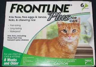 merial frontline plus for cats 6 month 