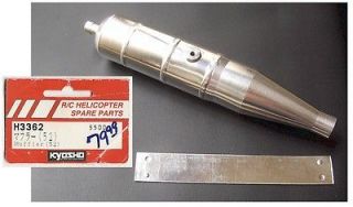 KYOSHO RC HELICOPTER H3362 MUFFLER 52 CONCEPT 30 ? NEXUS ? OLD STOCK 