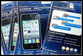 pcs Screen Protector Film Shield Guard for iphone 5 ( 4 FRONT + 4 