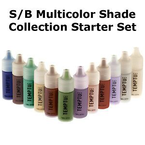temptu pro airbrush makeup s b multicolor starter set 12
