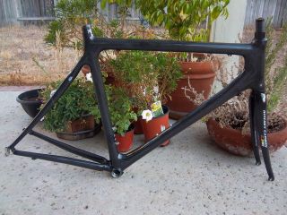   Advanced Custom Blacked Out Carbon Frameset Large 58.5cm Ritchey WCS