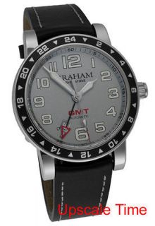 Graham Silverstone GMT Automatic Mens Luxury Watch 2TZAS S01A L99​S