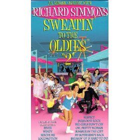 Richard Simmons   Sweatin to the Oldies 2 VHS, 1993