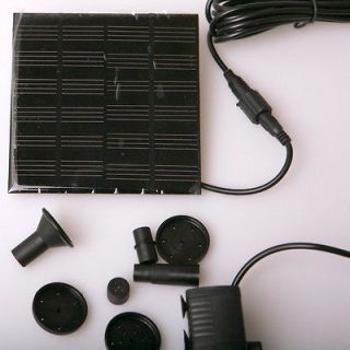 Solar Panel Water Pump Power Kit Fountain Home Garden Pond Submersible 