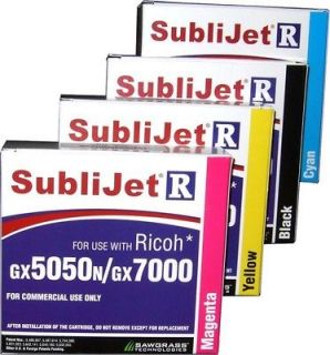   Yellow Sublijet R Sublimation Ink for Ricoh GX7000, GX5050N   68 ml