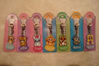 personalised zipper pals zip pull various names a to b more options 