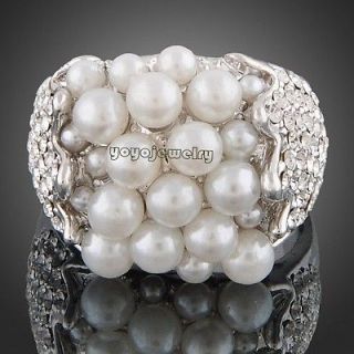 new with tag wedding pearl ring r169 size 8 from china  0 