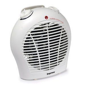   1500 watt Space Heater with a Quiet Fan and Adjustable Thermostat