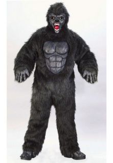 Grrr Gorilla Ape Jungle Safari Animal Mascot Halloween Adult Costume 
