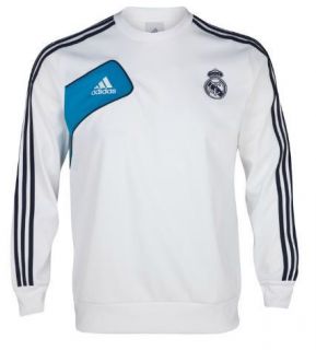 ADIDAS REAL MADRID TRAINING SWEAT TOP 2012 13 MENS 100% AUTHENTIC