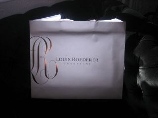 Louis Roederer Cristal Large Champagne Gift Bag For a magnum bottle 