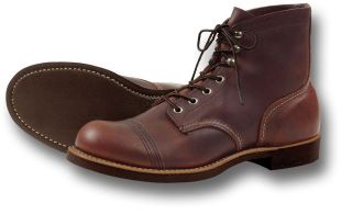red wing shoes 8111 6 iron ranger work boots brown more options shoe 