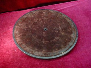 Vintage Turntable Plate SONORA HAND CRANK PHONOGRAPH PART Victrola