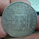 brazil 960 reis 1818 rio overstruck silver rare buy it