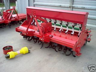 heavy duty 3 point 7 ft rotary tiller with seeder tiller with seeder 
