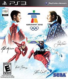 Vancouver 2010 The Official Videogame of the Winter Olympic Games Sony 