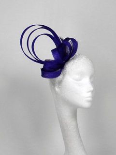 Newly listed Royal Purple Fascinator Hat for weddings/ascot​/proms 